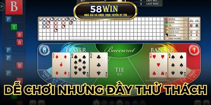 Tỷ lệ chiến thắng tại game rất hấp dẫn, dễ chơi nhưng đầy thử thách